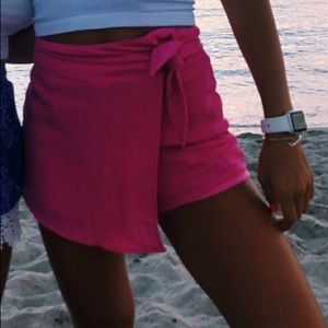 Cotton Candy LA Pink Envelope shorts